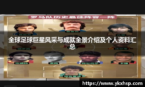全球足球巨星风采与成就全景介绍及个人资料汇总
